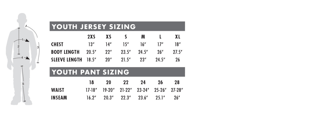 Thor Chest Protector Size Chart