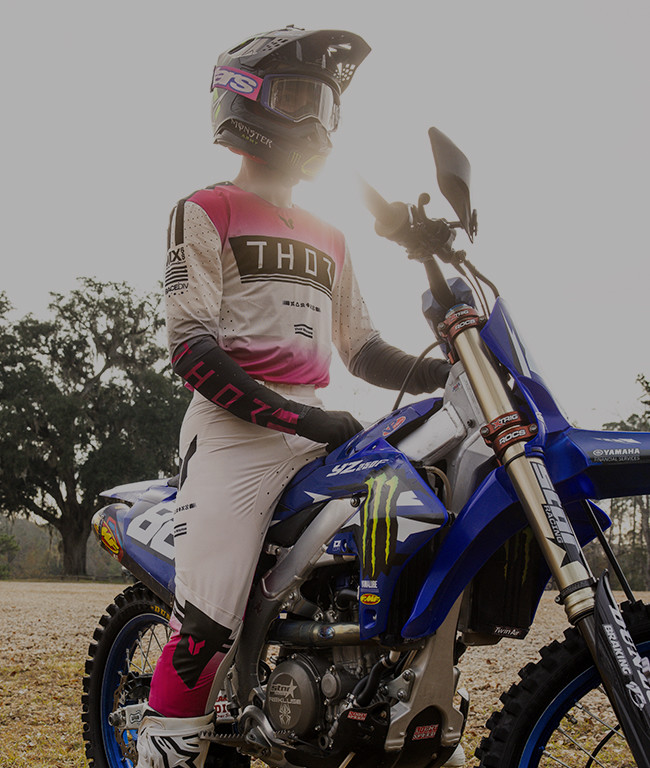 Guanti Motocross Thor Sector Neri, Protezione Nocche E Palmo Per Adulti - Foto 2